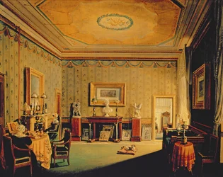 Salon im Barbierrini-Haus, 1830-40er Jahre