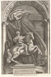 Statue von Konstantin, 1704-1742