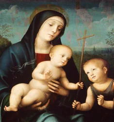 Madonna mit Kind und Johannes dem Täufer