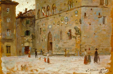 Platz in Volterra