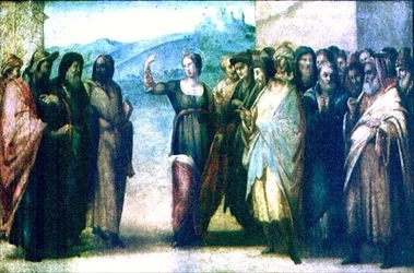 Der Streit der St. Katharina von Alexandria
