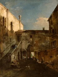 Ein venezianischer Innenhof