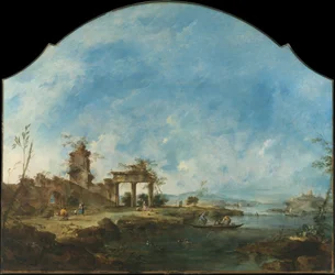 Fantastische Landschaft, ca. 1765