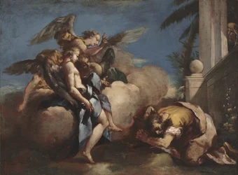 Die Engel erscheinen Abraham