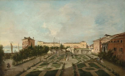 Der Garten des Palazzo Contarini dal Zaffo