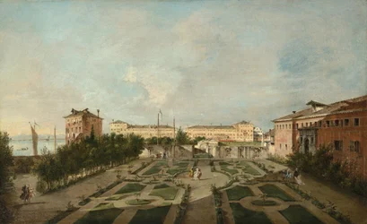 Der Garten des Palazzo Contarini dal Zaffo