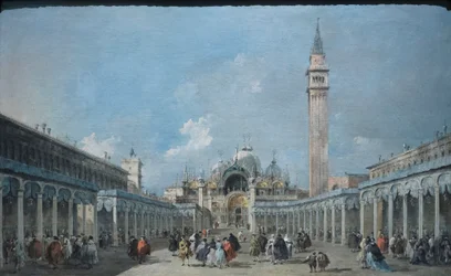 Das Fest der Himmelfahrt auf der Piazza San Marco, ca. 1775