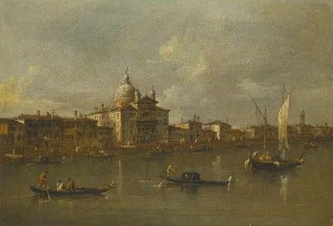 Venedig, Blick auf die Giudecca und die Kirche Le Zitelle