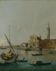 Venedig mit Schiffen