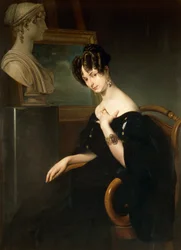 Porträt von Cristina Trivulzio Belgiojoso