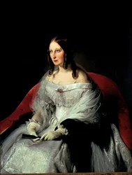 Porträt von Sarah Louise Strachan, Principessa di Sant