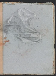 Verona Skizzenbuch: Draperiestudie (Seite 37)