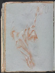 Verona Skizzenbuch: Draperiestudie (Seite 38)