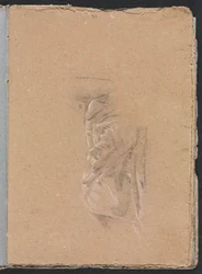 Verona Skizzenbuch: Draperiestudie (Seite 41)