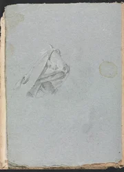 Verona Skizzenbuch: Draperiestudie Seite 10, 1760
