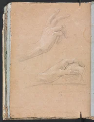 Verona-Skizzenbuch: Hände Seite 92, 1760