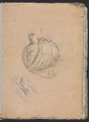Verona Skizzenbuch: Kopf mit Turban Seite 11, 1760
