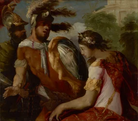 Rinaldo und der Spiegel-Schild, ca. 1650-55