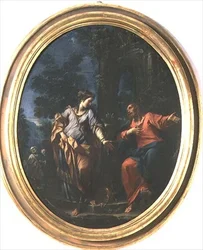 Christus und die Frau von Samaria