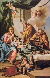 Tod der Heiligen Anna