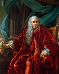 Porträt von Agostino Viale, Doge der Republik Genua von 1750 bis 1752
