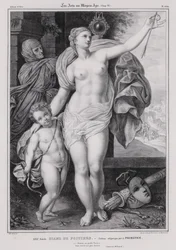 Allegorisches Gemälde von Diane de Poitiers, Mätresse von König Heinrich II. von Frankreich