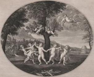 Amorini feiern die Entführung der Proserpina, 1805-12