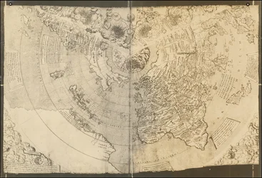 1506 Contarini-Roselli Weltkarte