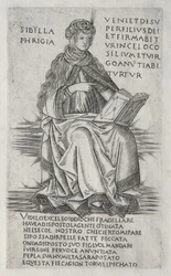 Die Sibyllen: Die phrygische Sibylle, ca. 1470-1480