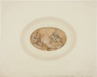 Marcus Curtius springt in den Abgrund