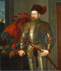 Erzherzog Ferdinand II, zweiter Sohn von König Ferdinand I und Anna von Ungarn