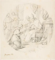 Angelo Maria Querini zum Kardinal ernannt von Benedikt XIII, 1709-87
