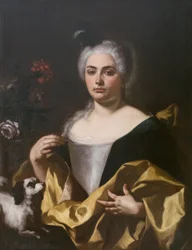 Porträt der Frau des Malers