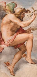 KAIROS (Zeit der günstigen Gelegenheit) von Francesco de Rossi (1510-1563), um 1544, Palazzo Vecchio, Florenz