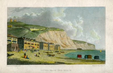 Dover, vom Strand aus