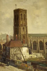 Ansicht der Temple Church
