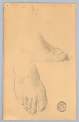 Studie von Füßen