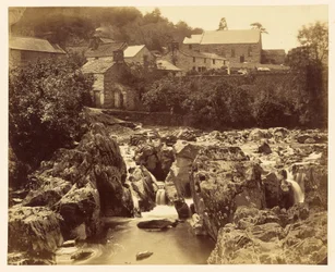 Bei Pont-y-Pair, Betws-y-Coed, Nordwales