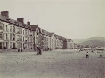 Barmouth. Marine Terrace und Esplanade, 1870er