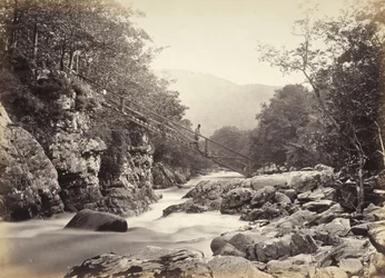Bettws-y-Coed, die Brücke des Bergmanns (693)