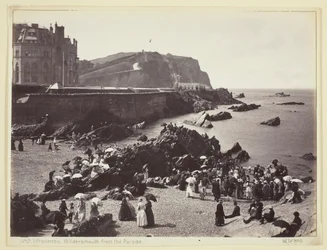 Ilfracombe, Wildersmouth von der Parade, 1860-94