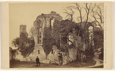 Kenilworth Castle - Bankettsaal, vom Caesar