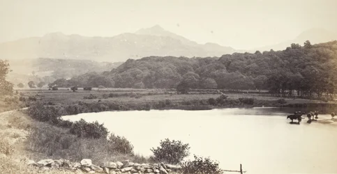 Der Fluss Glaslyn und Berge (513)