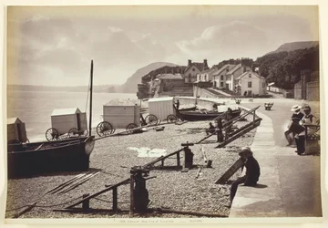 Sidmouth, westlich der Esplanade, 1860-94