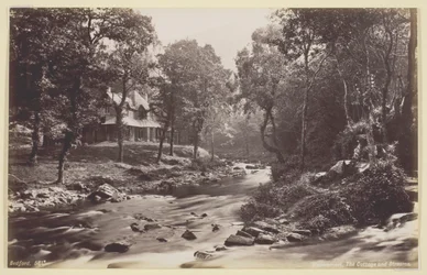Watersmeet, das Häuschen und die Bäche