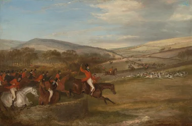 Die Berkeley-Jagd, 1842: Volle Jagd