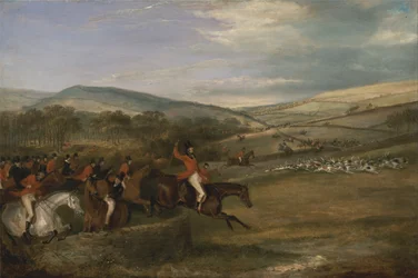 Die Berkeley-Jagd, 1842: Volle Jagd