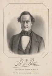 B.J. Butler, Lithografie von Henry G. Langley, 1840
