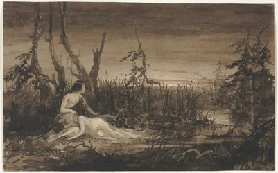 Figuren in einer Landschaft