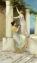 Ein Herbstidyll, 1892